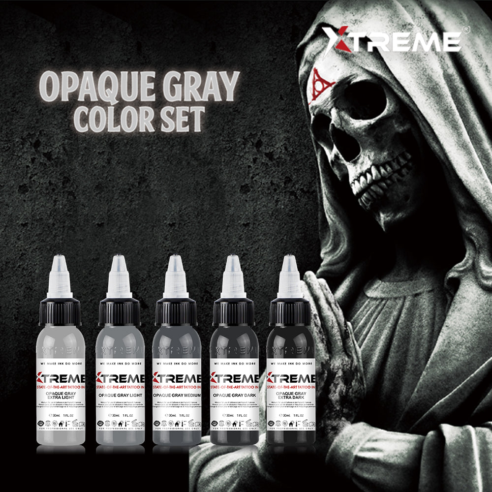 Opaque 그레이 Set | Xtreme Inks