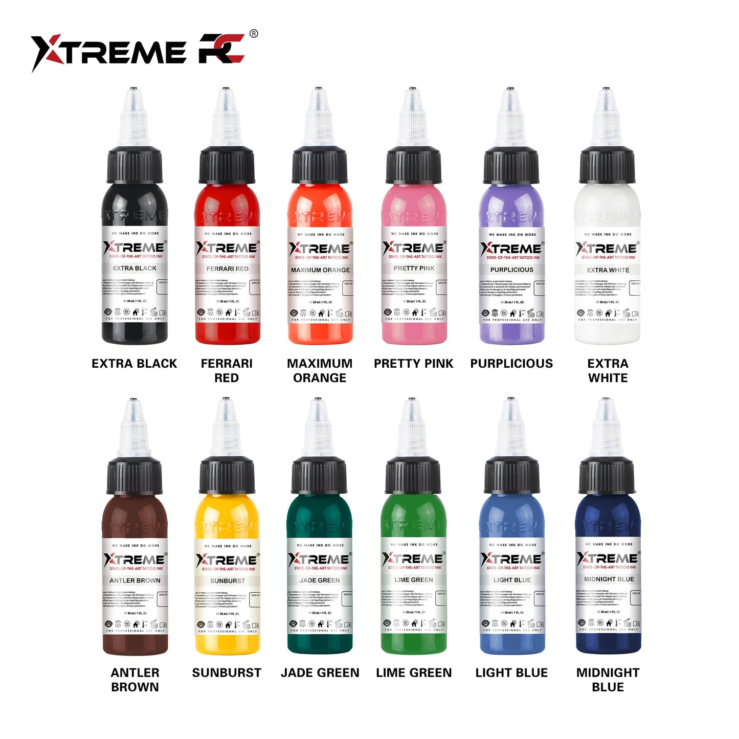 12 Color Basic Set | Xtreme 잉크