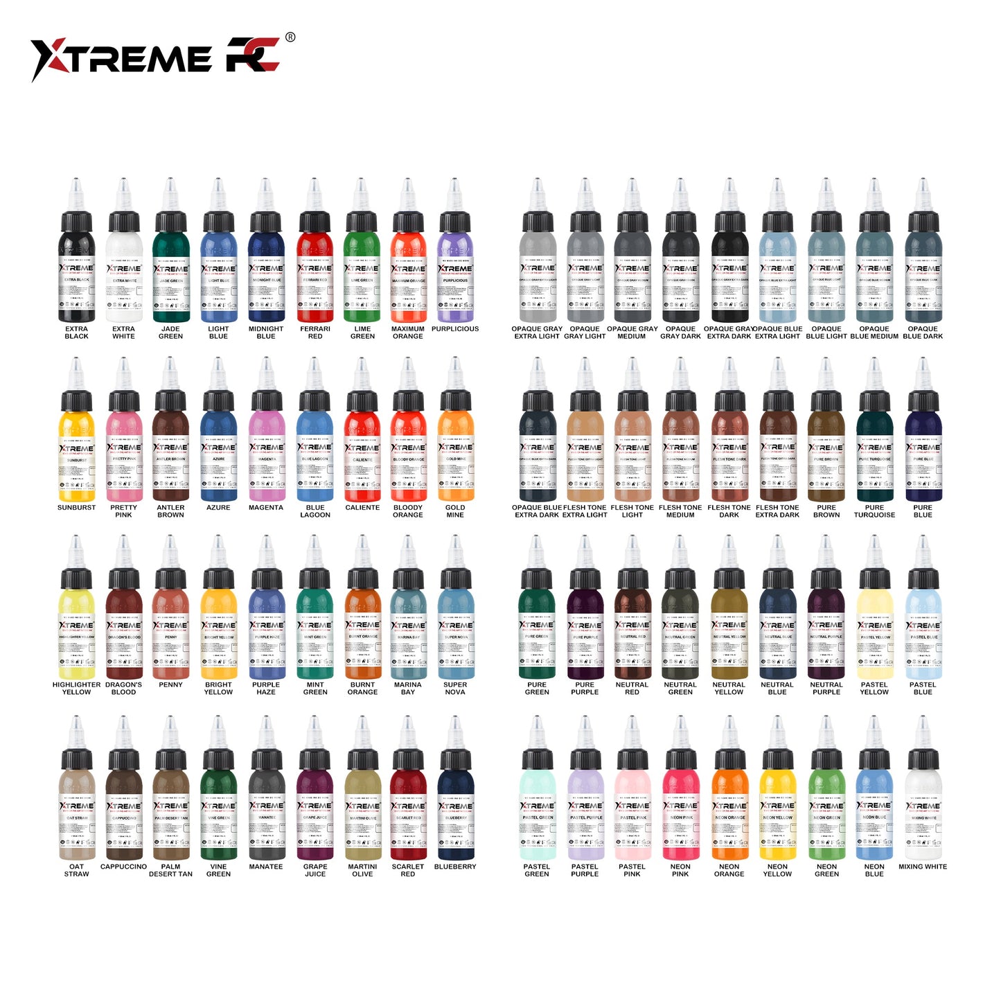 72 Color Studio Set | Xtreme 잉크