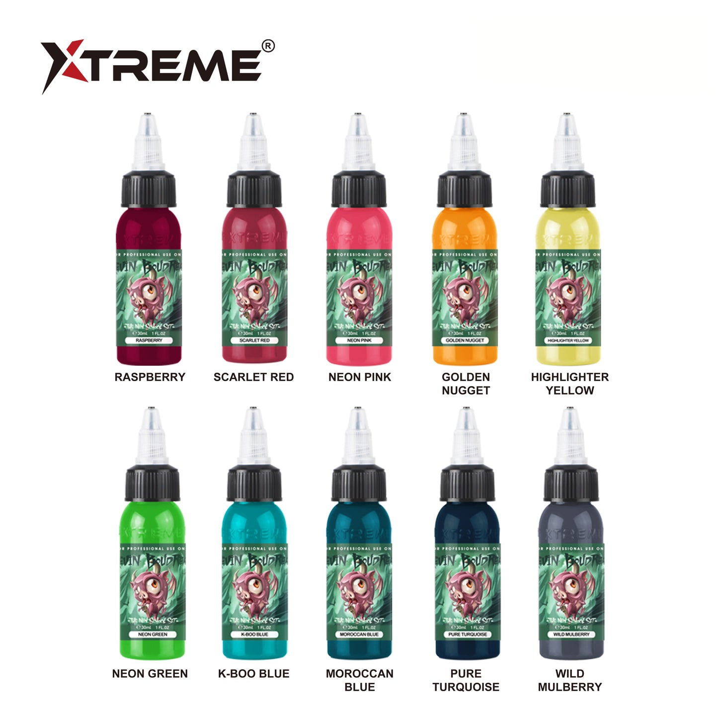 Kevin Boudreau Color Set | Xtreme 잉크