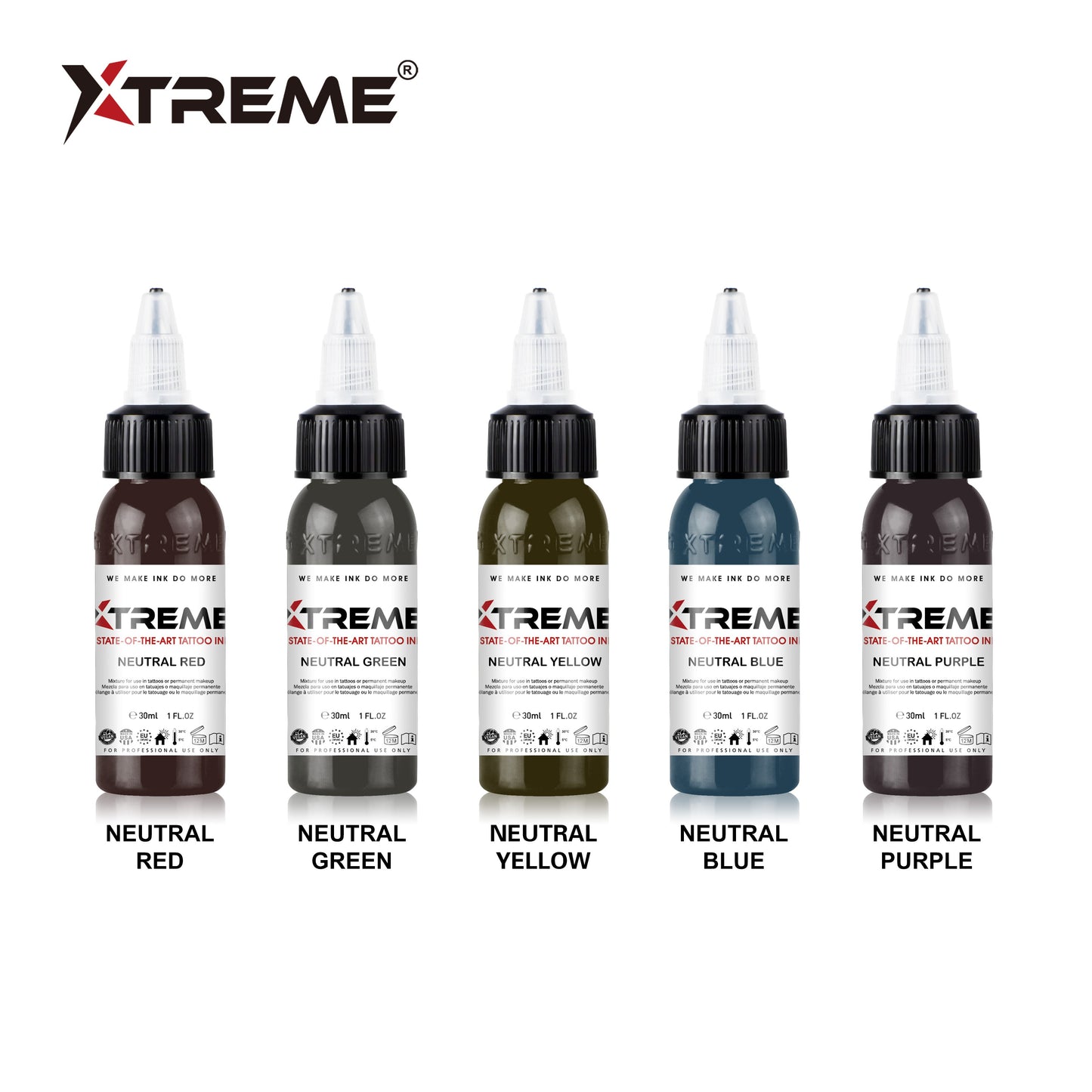 Neutral Color Set | Xtreme Inks