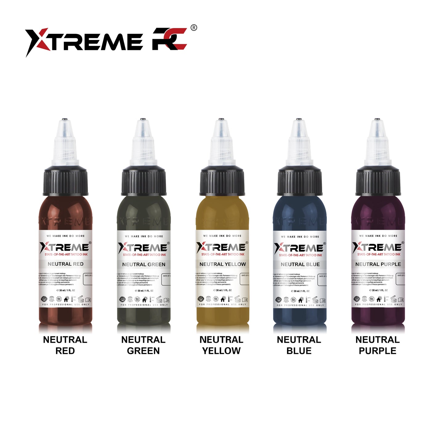Neutral Color Set | Xtreme Inks