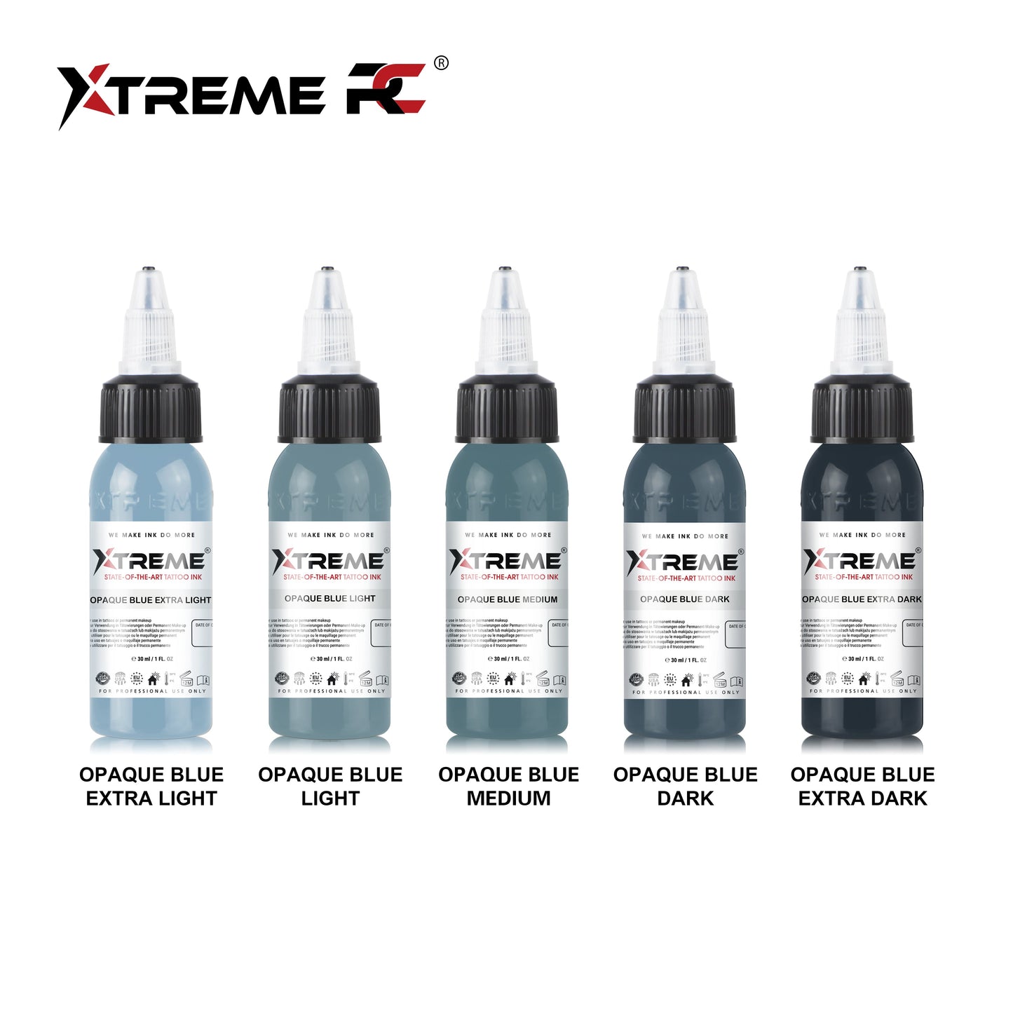 Opaque 블루 Set | Xtreme 잉크